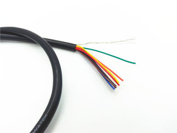 الكهربائية UL20549 PUR غمد متعدد النواة الكابلات المرنة ، متعدد الأسلاك النحاسية الأساسية
