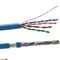 Al-Mylar Shielded Cat6 Lan Cable PE العازل ، الفئة 6 Network Cable