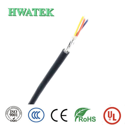 H05VV-F نوع PVC سترة عزل PVC عازل النحاس 3C × 1.25mm2 70 °C كابل 300/500V