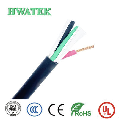 UL2095 4P × 24AWG الخياطة المحمية المعلبة النحاسية المقشودة معزولة PE PVC جاكيت 300V 80 °C كابل