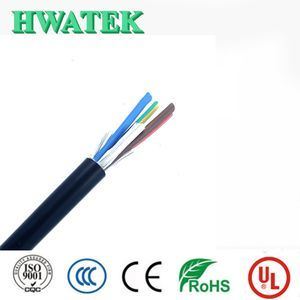 كابل UL2103 1P×28AWG + 2C × 28AWG محمي USB 2.0 نحاس مطلي مجدول عزل XLPE غلاف PVC 300V 105℃