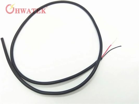 UL2661 2C × 12AWG كابل صناعي مرن من النحاس العاري مع عزل PVC وتصنيف 300V 90 °C