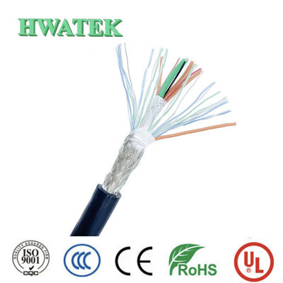 UL 2725 1P X 28 + 2C X 20AWG SHLD PVC BK OD 5 مللي متر 30 فولت كابل متعدد النواة مقاوم للأشعة فوق البنفسجية