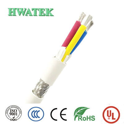 UL2095 4P × 24AWG الخياطة المحمية المعلبة النحاسية المقشودة معزولة PE PVC جاكيت 300V 80 °C كابل