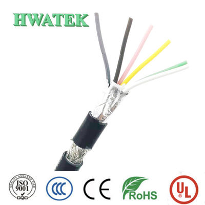 UL 2464 الدرع النحاسي المتعرج المتعدد النواة 20 P × 28 AWG SR عزل PVC جاكيت PVC 300V 150 °C كابل VW-1