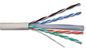 الفئة 6 Lan Cable UTP Cat 6 Halogen Free مع PVC سترة / سترة FRPE