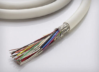 كابل طاقة UL2464 PVC مضفر ومحمي، 24-28AWG، 300 فولت، سلك صناعي