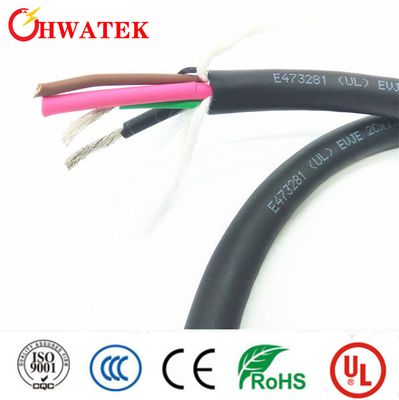 كابل طاقة مثبط للهب FRPE UL21288 بكرة 305 متر تحكم صناعي