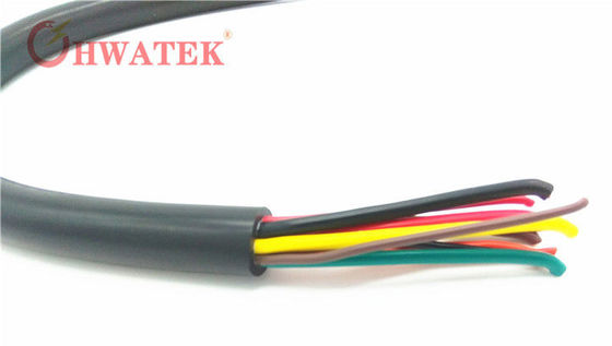 UL2517 13P × 24AWG + AB عزل PVC كابل صناعي مرن مع تصنيف 105 درجة مئوية وموصل أسلاك النحاس المحفوظ