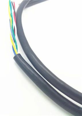 كابل UL2103 1P×28AWG + 2C × 28AWG محمي USB 2.0 نحاس مطلي مجدول عزل XLPE غلاف PVC 300V 105℃