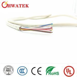 UL20276 4Cx28AWG كابل صناعي مرن مع عزل PP PVC جاكيت علبة النحاس مقيدة ل 80 °C 30V التطبيقات