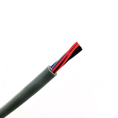UL20276 4Cx28AWG كابل صناعي مرن مع عزل PP PVC جاكيت علبة النحاس مقيدة ل 80 °C 30V التطبيقات