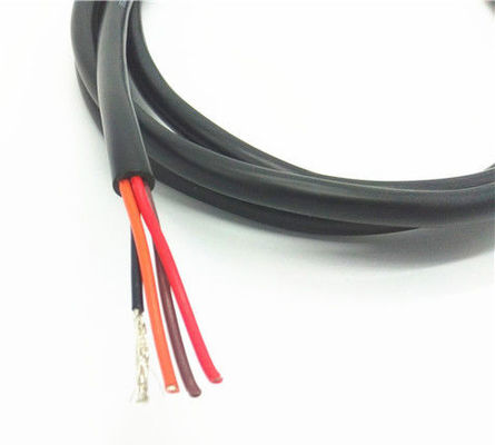 UL21307 كابل صناعي مرن مزروع من النحاس مع عزل PVC سترة FRPE 7C × 24AWG + W