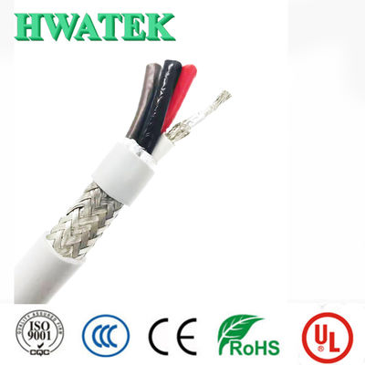 كابل UL21408 2C×18AWG بسلك تصريف نحاس مجدول عزل XLPE غلاف XLPE 300 فولت 105 درجة مئوية مقاوم للزيت