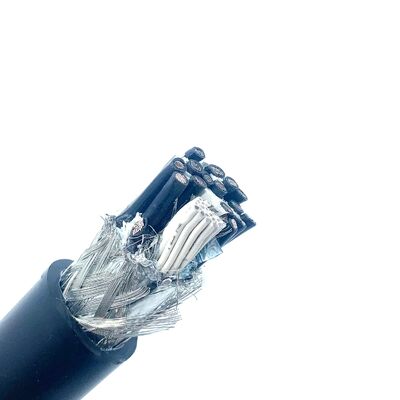 كابل جهد عالي للأشعة السينية بجهد مقنن 600 فولت مع عزل PVC ودرع مضاد للتداخل الكهرومغناطيسي للمعدات الطبية