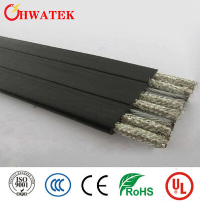 سلك الكابلات الكهربائية المسطحة متعددة النواة المقاومة للزيت معزولة XLPE معتمدة UL