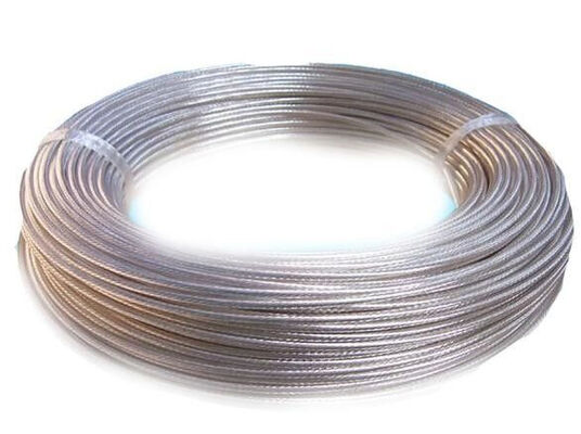 كابل Rg59 3.0-5.3mm JIS Coaxial مع الخيوط المحمية 75 ± 5Ω مقاومة وغطاء PVC لكاميرا CCTV