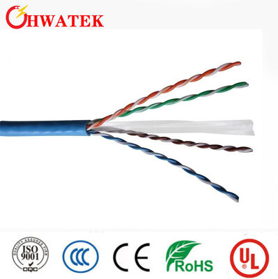 كابل LAN Ethernet UL444 معتمد CAT6 UTP للانتقال عالي السرعة في تطبيقات الشبكة