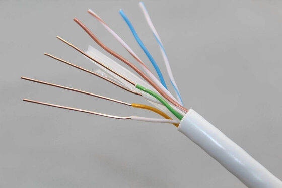 كابل إيثرنت UTP معتمد من UL444 CAT6 مع نقل عالي السرعة وطول لفة 305 متر لتطبيقات الشبكة