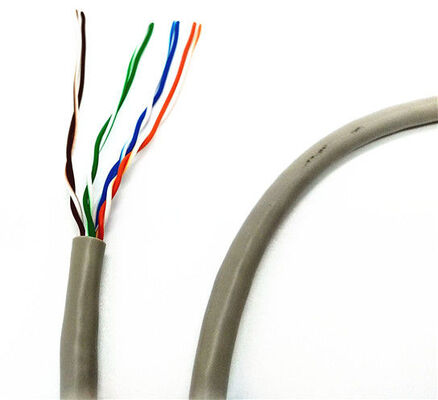 كابل إيثرنت UTP معتمد من UL444 CAT6 مع نقل عالي السرعة وطول لفة 305 متر لتطبيقات الشبكة