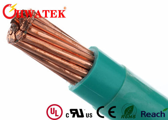 كابل صناعي مرن أحادي النواة مجدول من النحاس العاري UL1568 مع عزل PVC