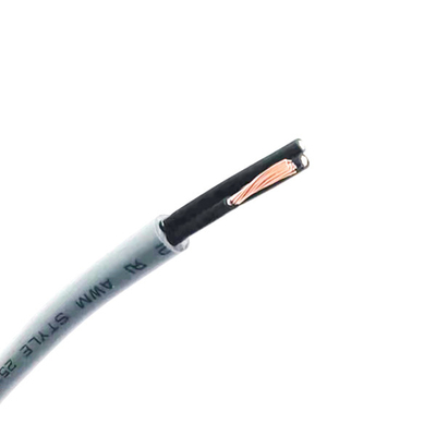 UL20276 TYPE PVC Jacket PP عزل علبة النحاس 34P × 30AWG + AB 80 °C كابل 30V