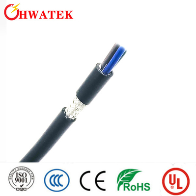 UL20276 TYPE PVC Jacket PP عزل علبة النحاس 34P × 30AWG + AB 80 °C كابل 30V