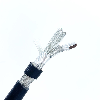 UL20276 TYPE PVC Jacket PP عزل علبة النحاس 34P × 30AWG + AB 80 °C كابل 30V