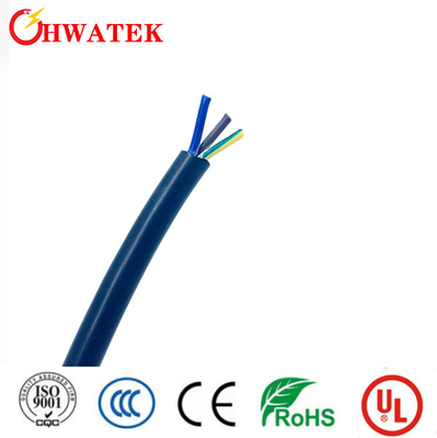 UL21410 النوع XLPE سترة عزل ETFE علب النحاس 3C × 28 AWG 125 °C كابل 30 فولت