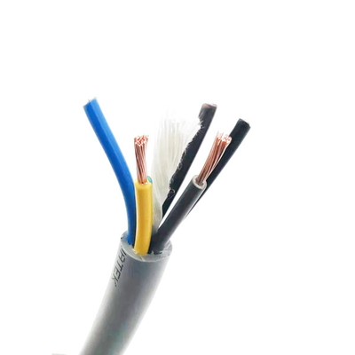 UL2464 TYPE PVC النحاس المعبأ 24C × 20AWG (7/0.32T) + MB 80 °C 300V الكابل المقاوم للزيت