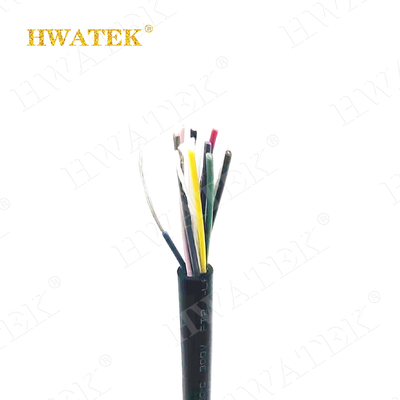 UL20276 20P×28AWG+W كابل صناعي مرن مع درجة حرارة مقدرة 80℃ وجهد مقدر 30 فولت