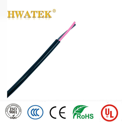 H05VV-F نوع PVC سترة عزل PVC عازل النحاس 3C × 1.25mm2 70 °C كابل 300/500V