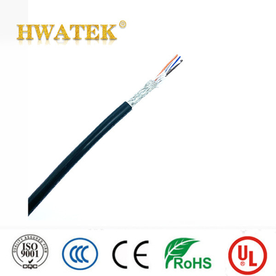 300V PVC سترة عارية النحاس الذين تقطعت بهم السبل كابل متعدد النواة UL 2103 4C × 20AWG + P 105 ℃