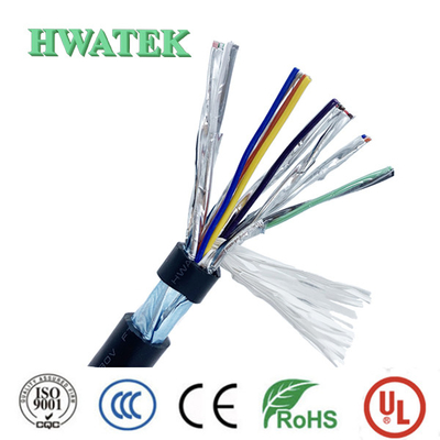 300V 125 TPE سترة النحاس المعلب مجدولة كابل 15C × 16AWG + W Alpha 45080-15 ما يعادل