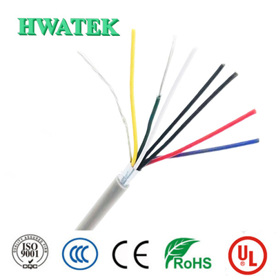 4P × 22 AWG 80 ℃ 30V TPE سترة 30V كابل نحاسي مقاوم للأشعة فوق البنفسجية