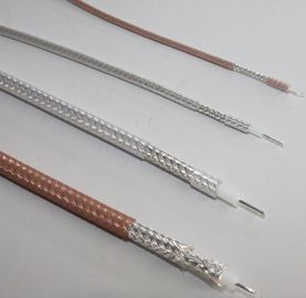 النحاس مصغرة محوري كابل الطاقة PFA / FEP العزل انتقال عالية التردد