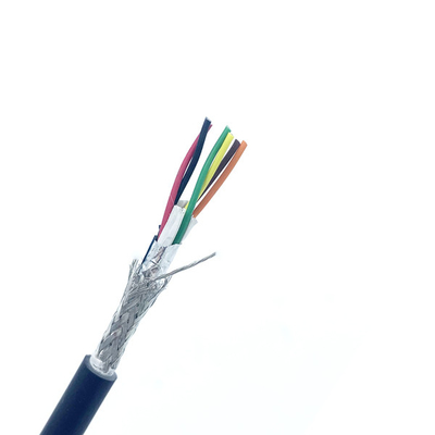 كبل كهربائي مرن 30 فولت UL2919 3P X 24AWG + AEB PE عزل