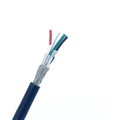 SHLD PVC GY OD 4.8 مم كابل النحاس العاري Ul2464 CE 4CX22AWG