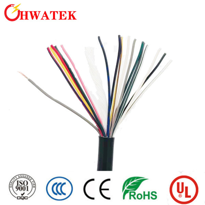 18Cx24AWG كابل FRLSH رمادي محمي من ATC مصنوع حسب الطلب