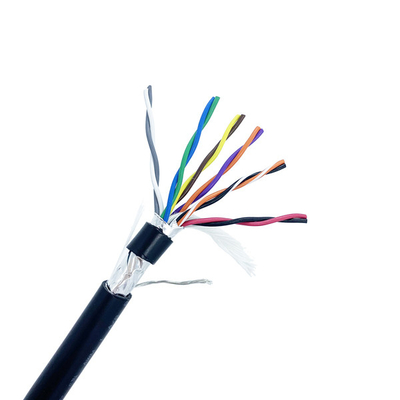 كابل Alpha 5476C 300V كهربائي مرن AWM2464 6P × 24AWG Shield