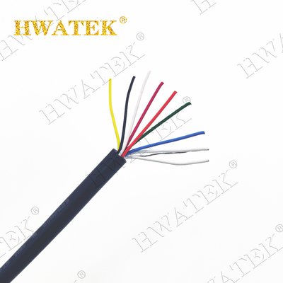 كابل كهربائي مرن مضفر محمي UL2464 AWM 2464 62Cx24AWG + ADB